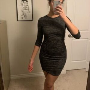 Dark grey semi formal dress 👗